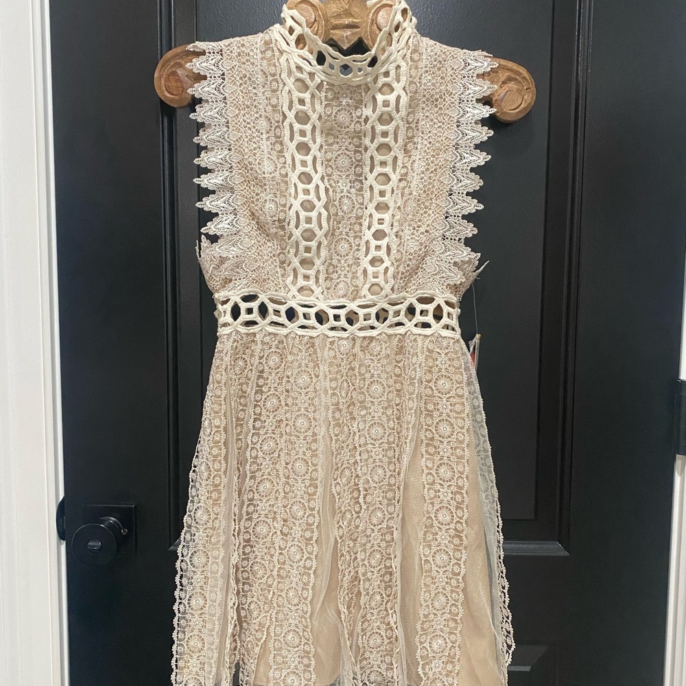NWTs Free People Lace Dress Size 0